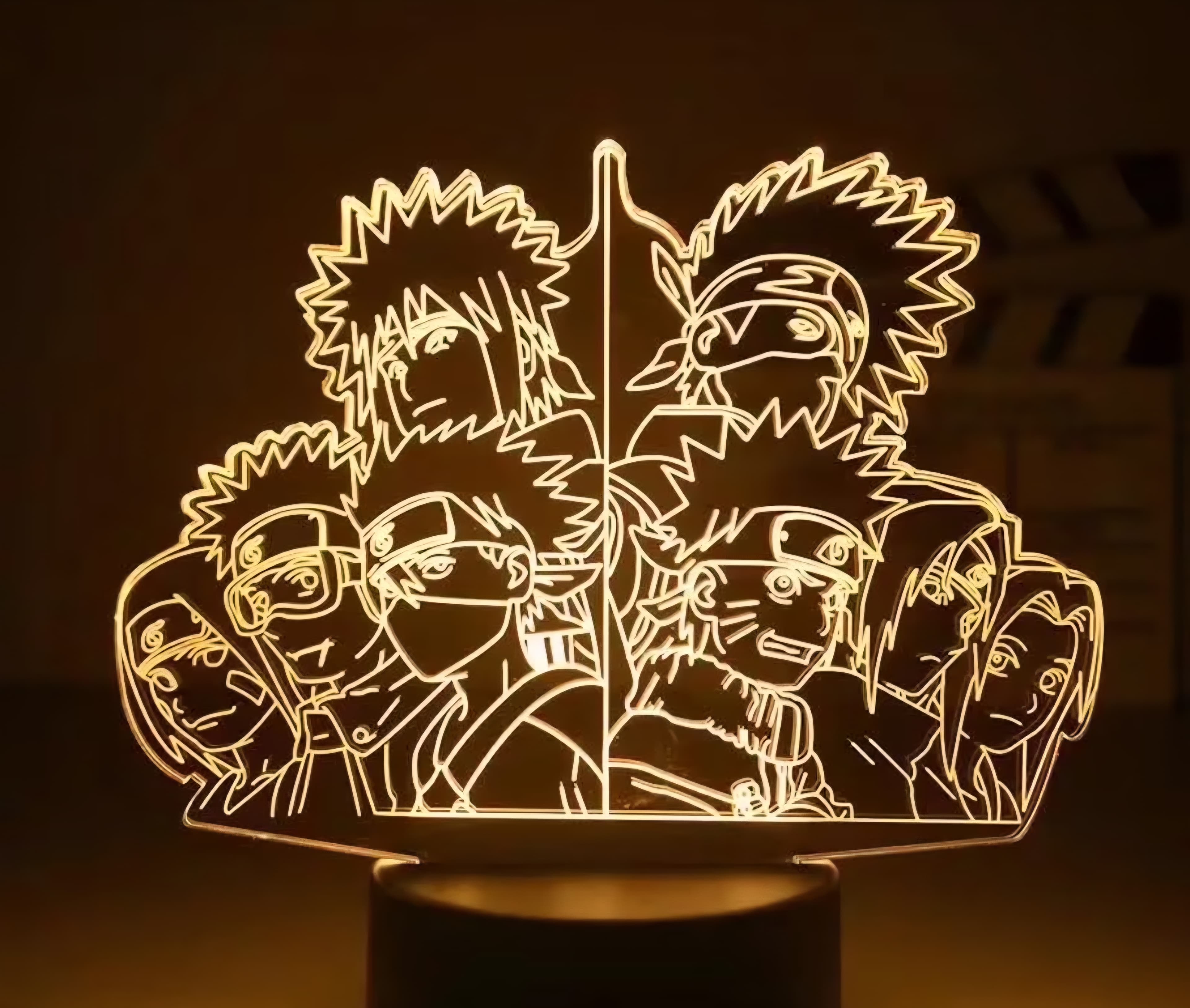 Naruto Original 3D Anime Night Light Lamp LED (HM-00218)