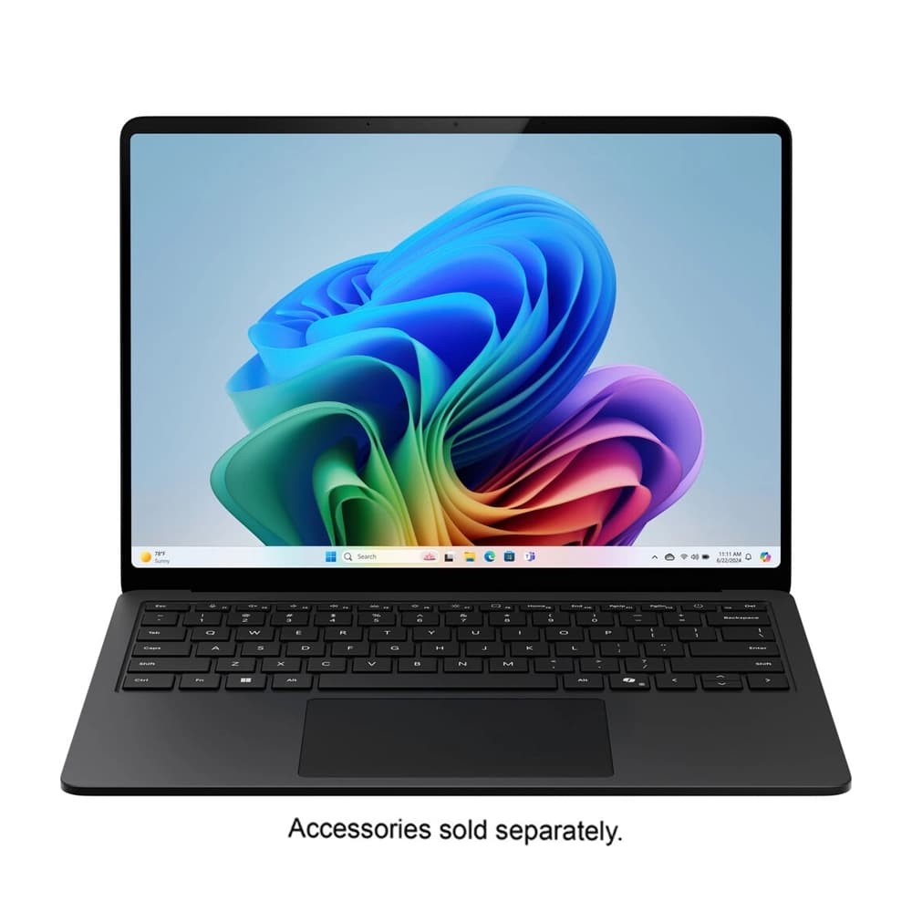 Surface Laptop 15 Black | Snapdragon X Elite 12-Core-1TB SSD-64GB DDR5-15”