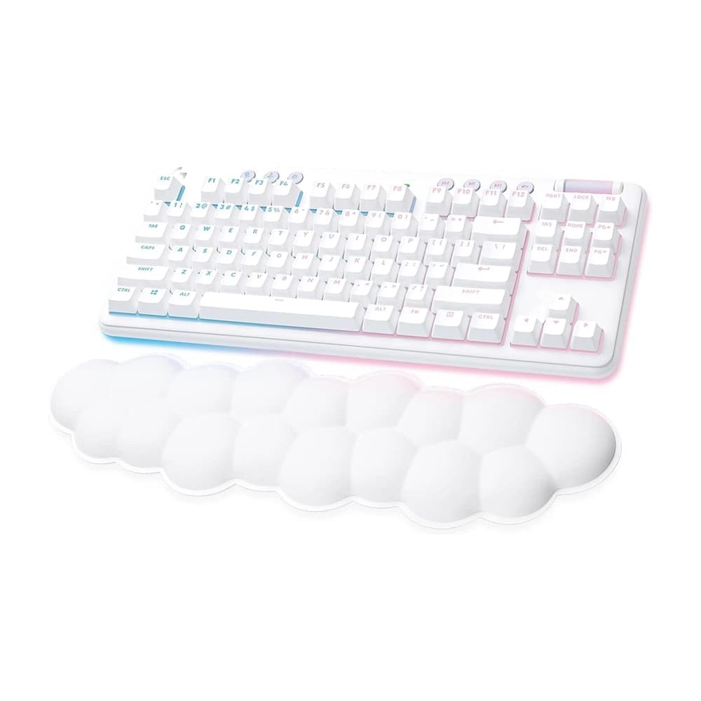 Logitech G715 Wireless RGB Keyboard (GX-Brown Tactile) - White