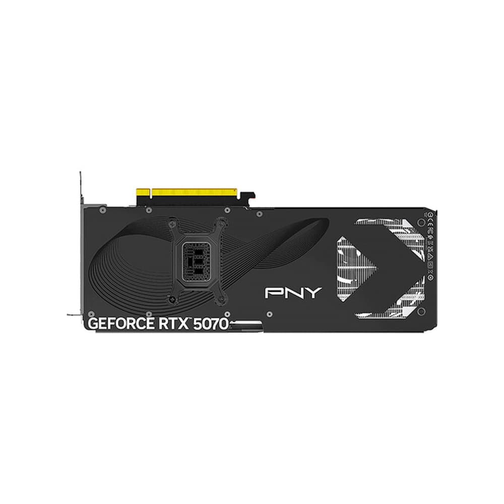 PNY NVIDIA GeForce RTX 5070 OC 12GB GDDR7 Triple Fan Graphics Card 3