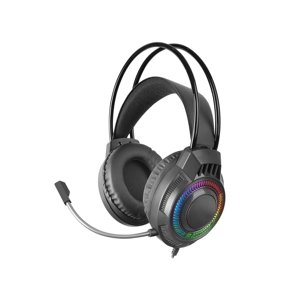 Mars Gaming MH124 FRGB Rainbow Gaming Headset - Black