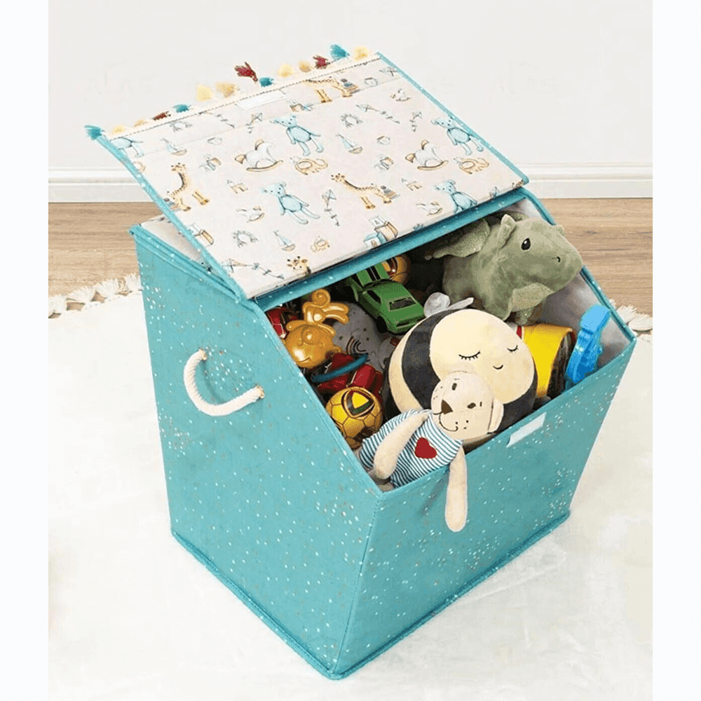 Blue Baby Box With Corner Lid 2