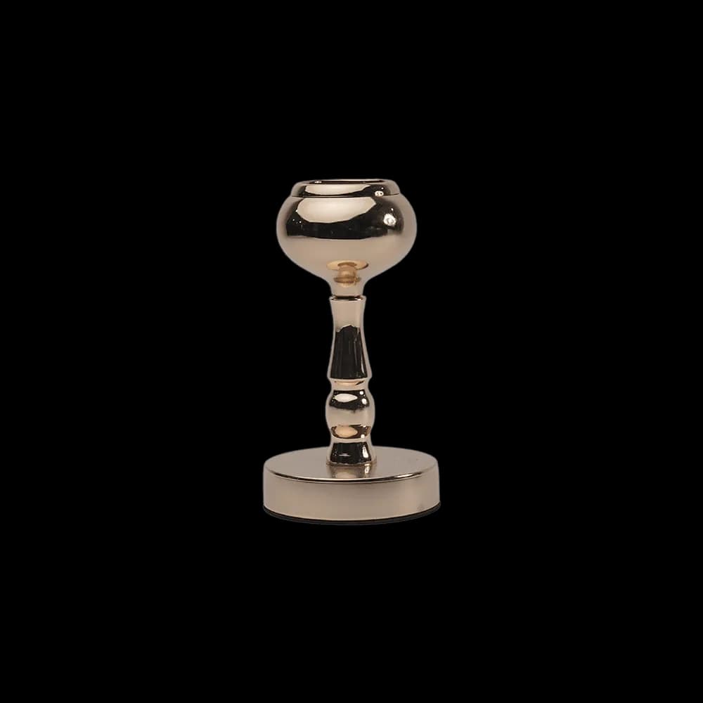 Décor Iron Golden Candle Holder