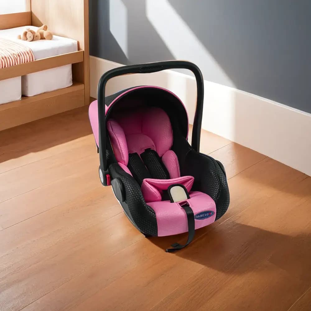 Baby Love Black Pink Car Seat 2