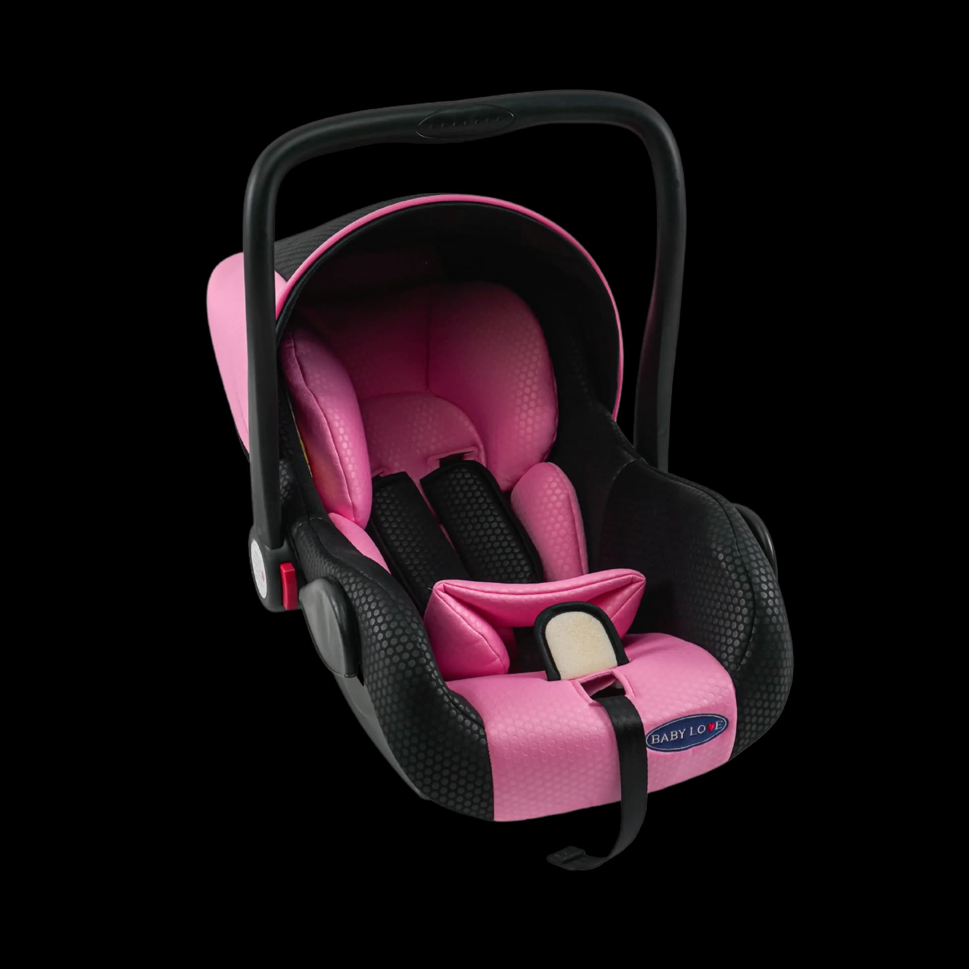 Baby Love Black Pink Car Seat