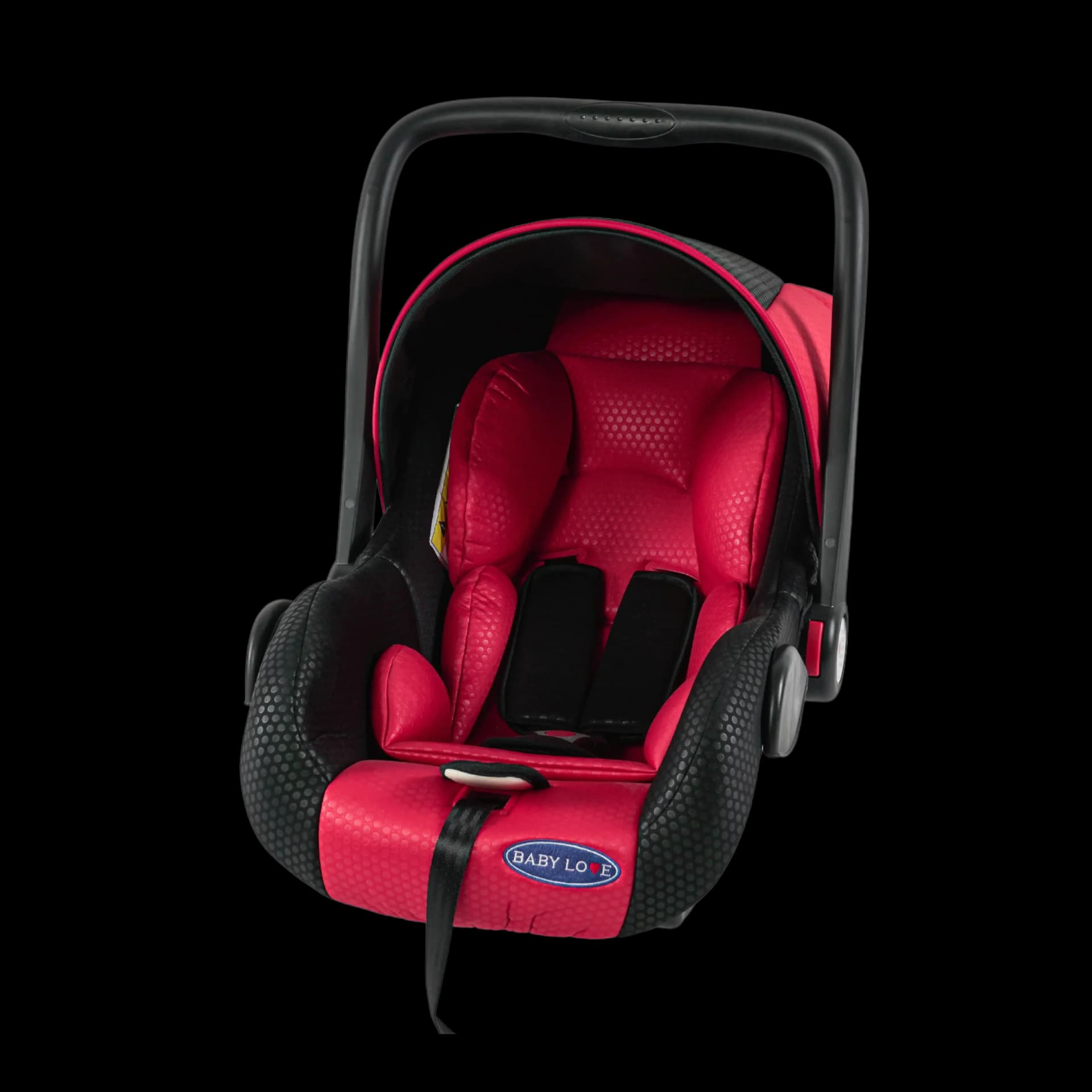 Baby Love Black Red Car Seat 3