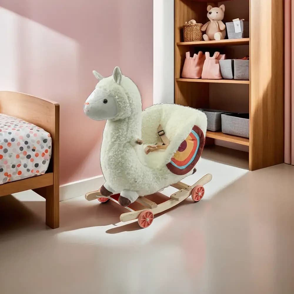 Baby White Goat Seat 2