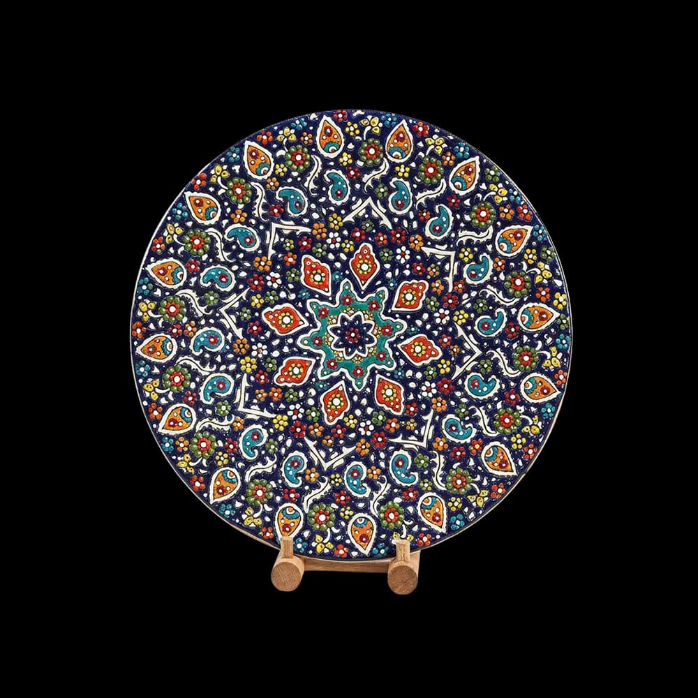 Handmade 35cm Mandala Design Bowl