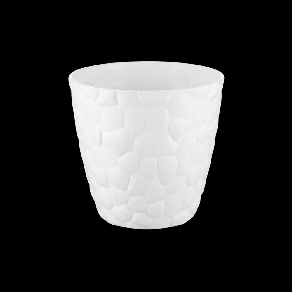 White 10.3cm Plastic Planter