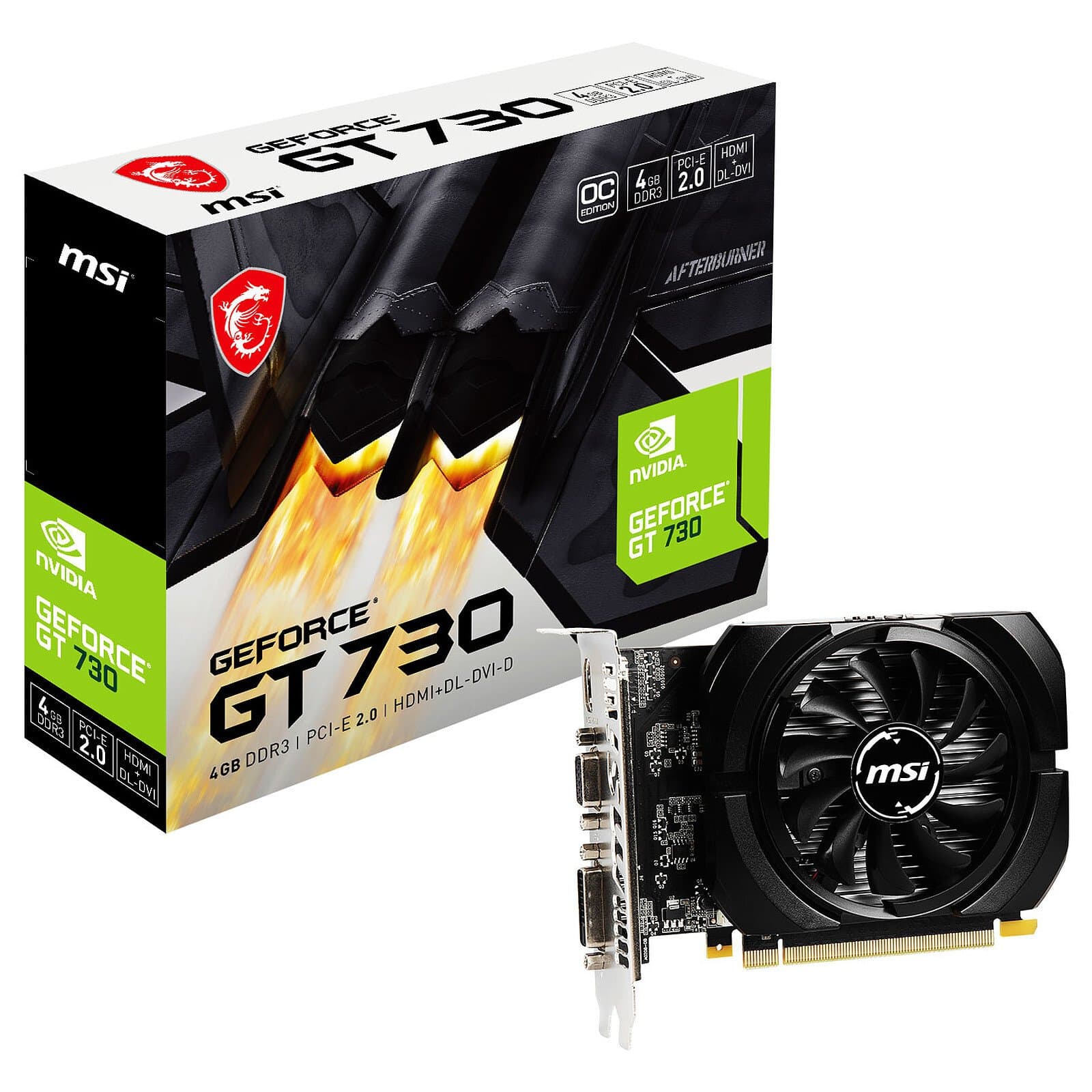 MSI GT 730 Gaming 4GB DDR3 Graphic Card