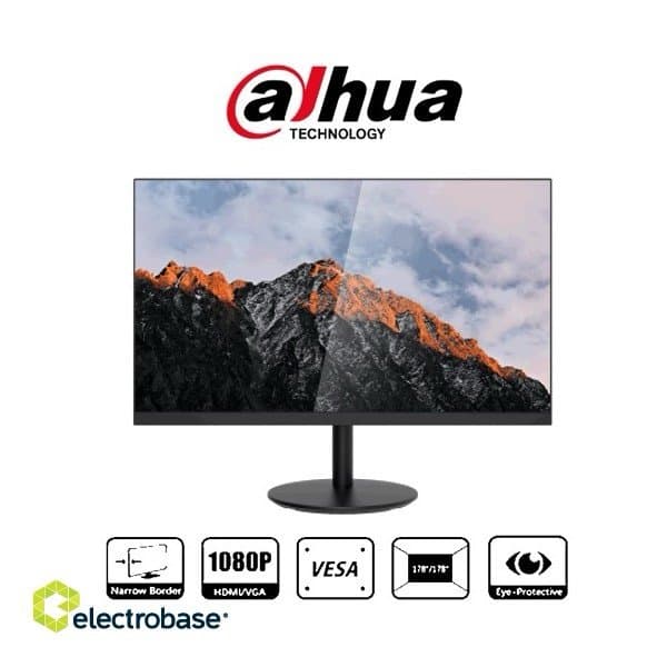 Screen Dahua DHI-LM22-A200Y 100Hz 22” CCTV Pro Ultra-narrow bezel HDMI + VGA