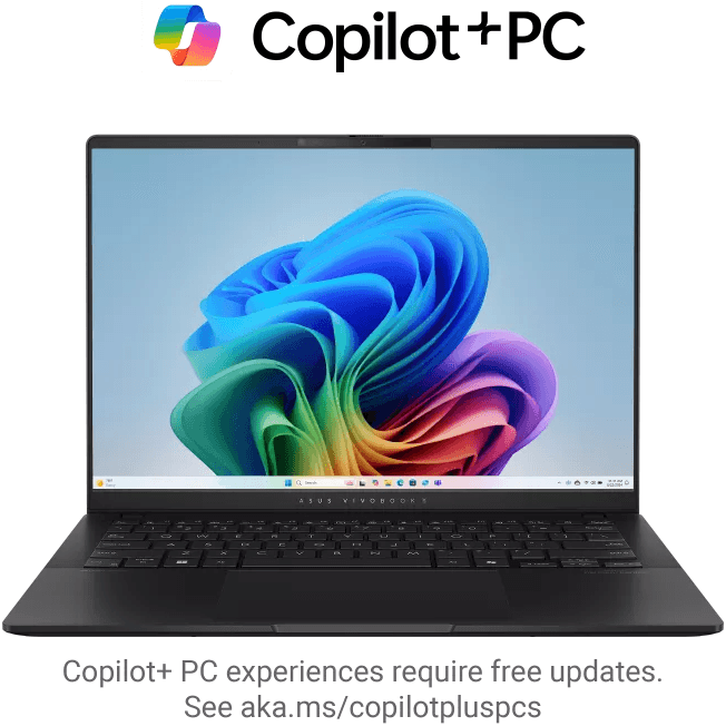 ASUS Vivobook S 14 — Ultra 9-185H, 16GB RAM, 1TB NVMe, 14" WUXGA OLED