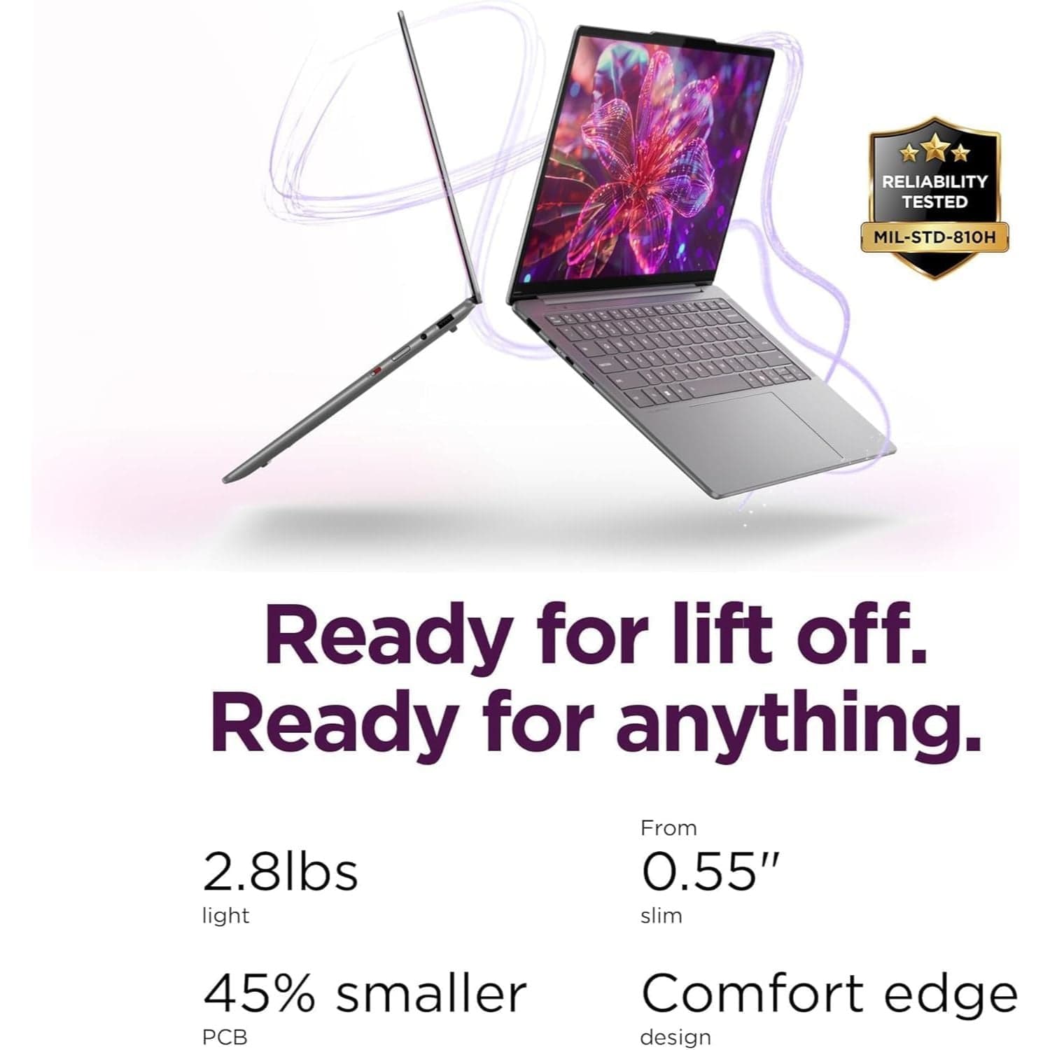 Lenovo Slim 7i Aura Edition — Ultra 7-258V, 32GB RAM, 1TB NVMe, 14" OLED Touch 3