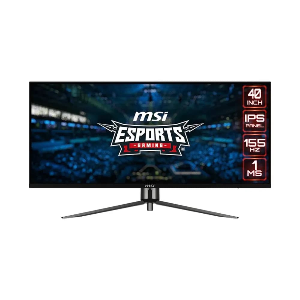 MSI MAG401QR 40″ – flat IPS ultrawide 3440×1440 – 155hz Gaming Monitor – 21:9 IPS Panel, HDMI | DisplayPort | USB-C