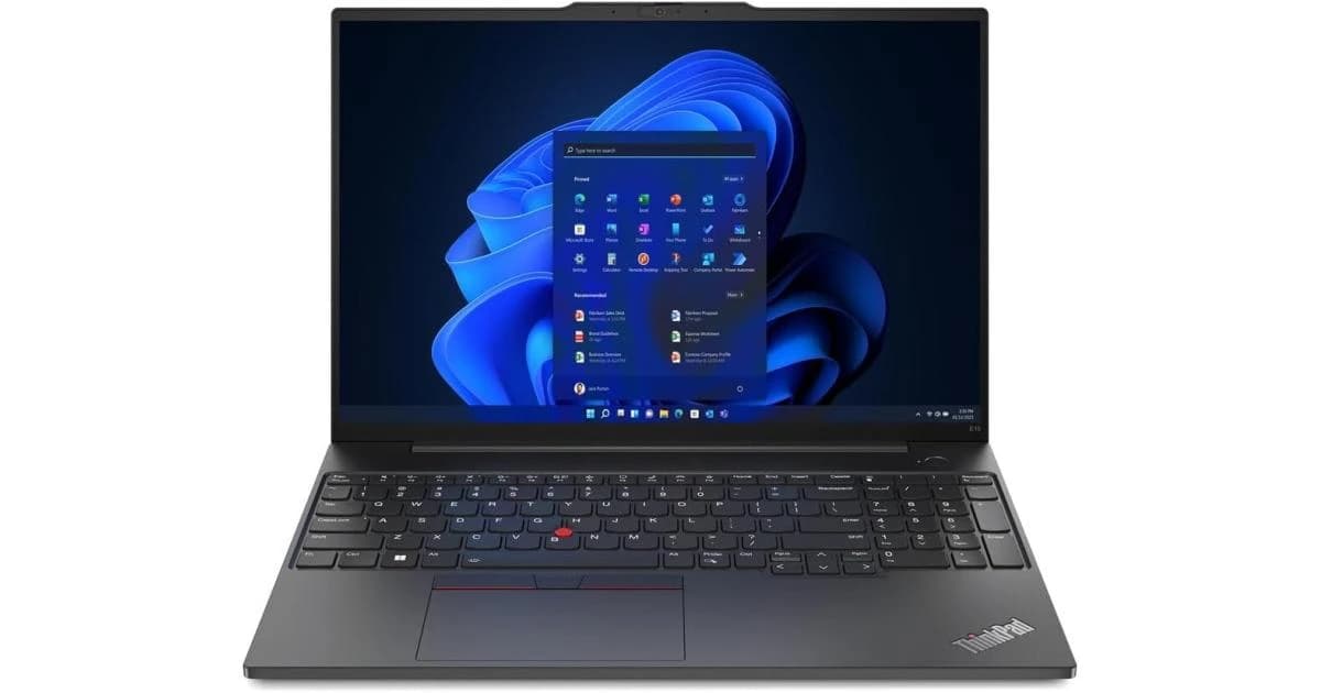 Lenovo ThinkPad E16 Gen 2 (U5-125U) 16″ WUXGA | Core Ultra 5-125U| 16"
