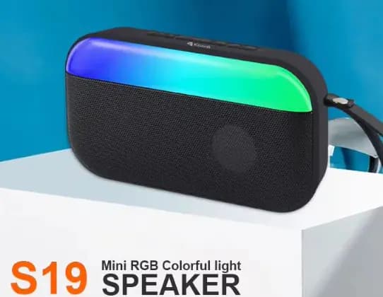 KISONLI S19 RGB Wireless Bluetooth Speaker