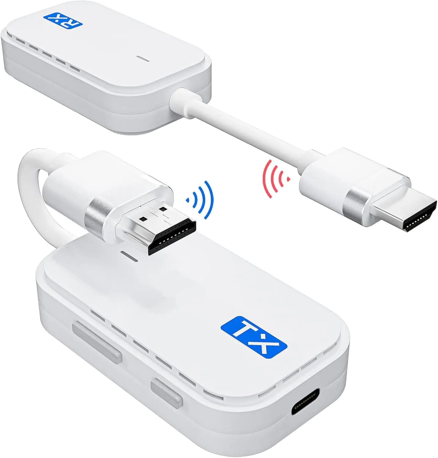 Wireless HDMI Transmitter and Receiver, Wireless HDMI Extender Watch Movies and Live TV in 1080p HD, From laptops, PCs to HDTV...