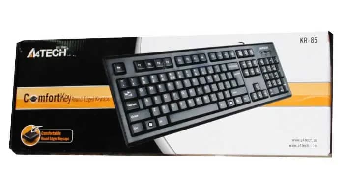 A4Tech KR-85 Comfort Round-edge Keyboard (AK-00009)