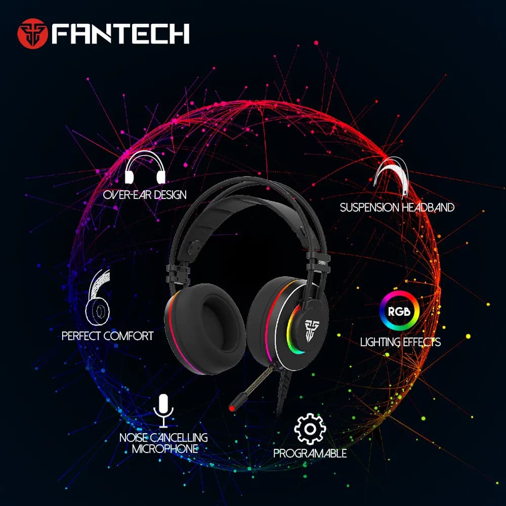 FANTECH HG23 OCTANE 7.1 RGB Gaming Headset