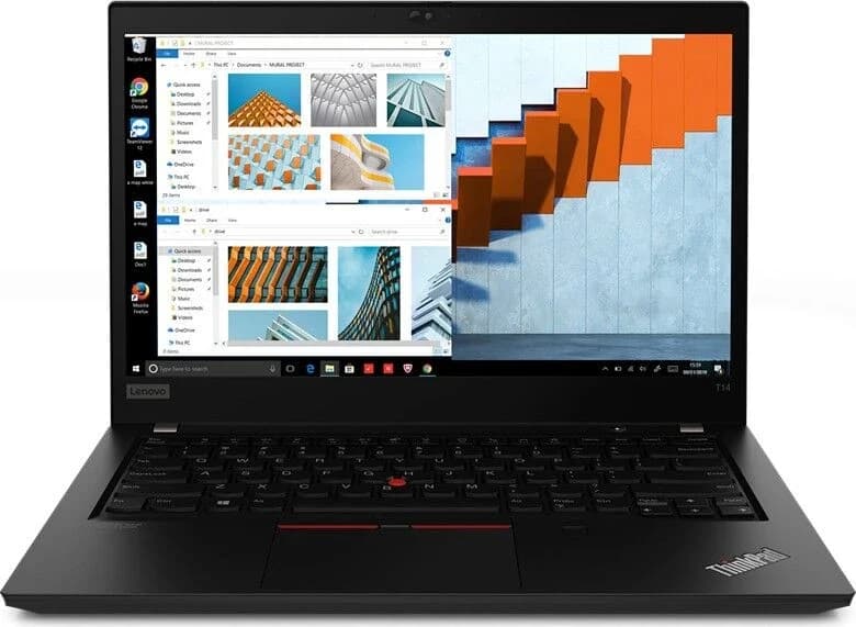 Used Lenovo ThinkPad T14 Laptop i7-10610U 16GB RAM 512GB SSD 14" FHD