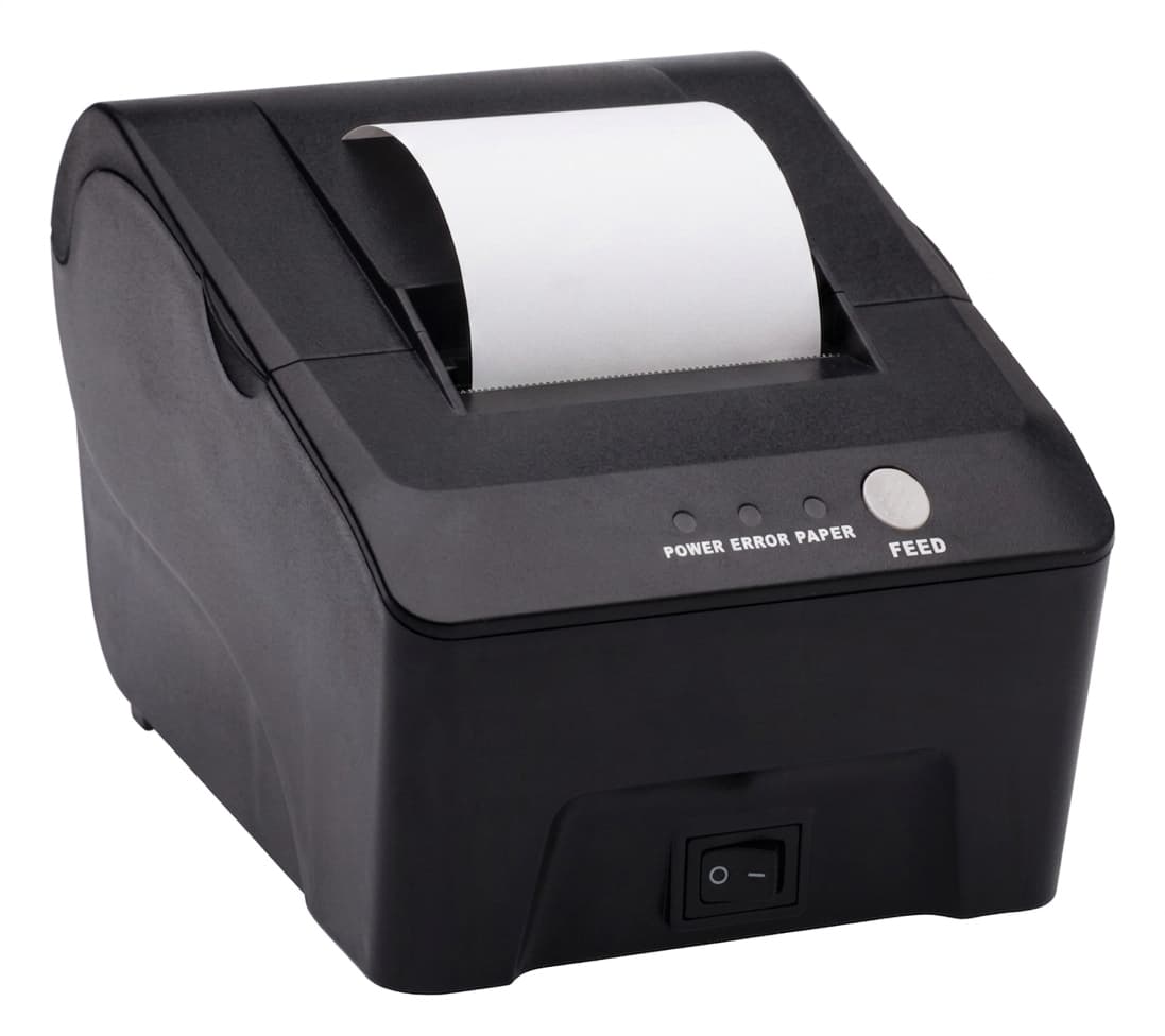 Thermal Receipt Printer RP58E 58MM with Serial Port - Technodel