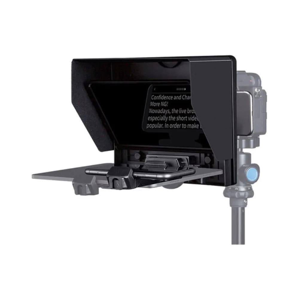 FeelWorld TP10 Portable Folding Ultimate Teleprompter for Smartphone/Tablet/DSLR (10โณ)