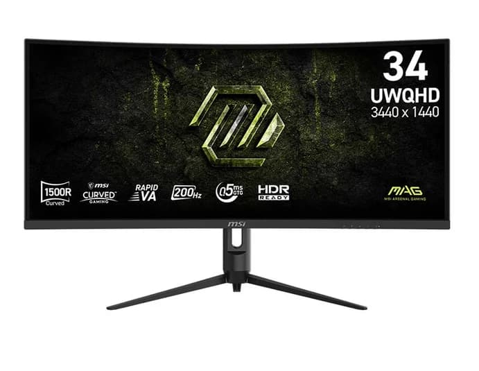 MSI MAG 342CQRF E20 34" Curved Gaming Monitor