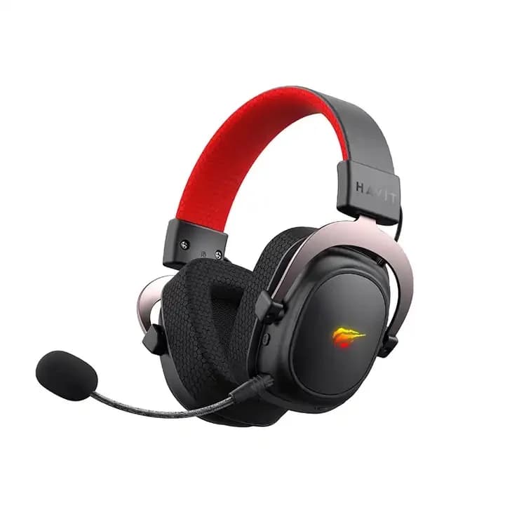 Havit H2002BG 2.4GHz Gaming Wireless RGB Headphone Gaming