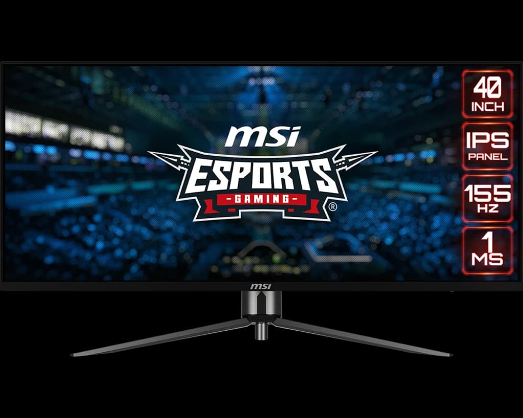 MSI MAG401QR 40″ UWQHD IPS 155HZ Flat Gaming Monitor
