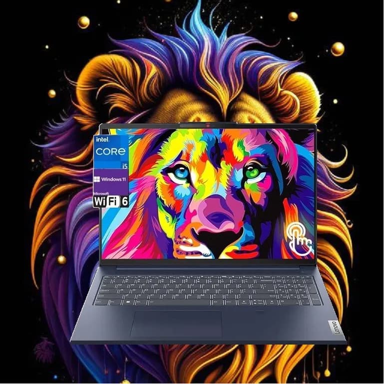 Lenovo IdeaPad 3 15ITL6 Laptop, Intel Core i5-1155G7, 8GB RAM DDR4, 512GB SSD, 15.6″ FHD Touchscreen, Webcam, HDMI, Wi-Fi 6