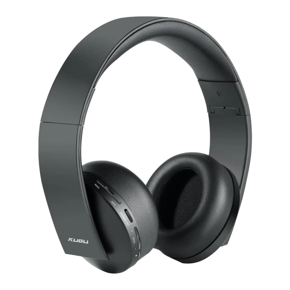 KUGU Multi-Plalform 3D Wireless Gaming Headset with 7.1 Virtual Surround Sound & Internal Microphone, For PS5, PS4, PC