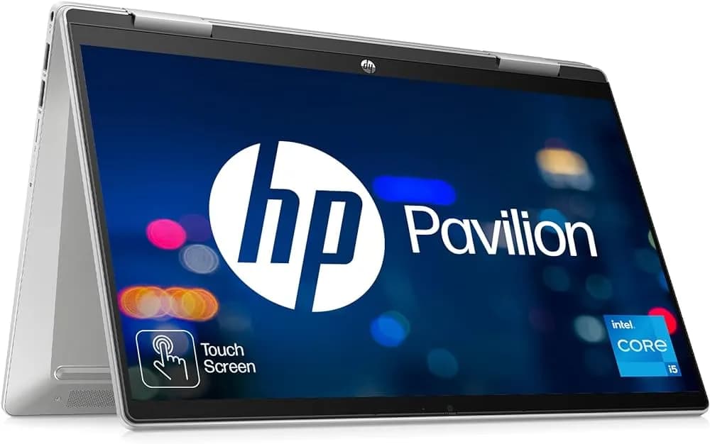 HP Pavilion x360, Intel Core i5-1235U 8GB RAM/256GB SSD 14-inch(35.6 cm) Micro-Edge FHD Multitouch-Enabled Laptop/Intel Iris Xe
