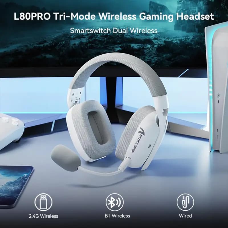 Attack Shark L80 PRO Wireless Gaming Headset