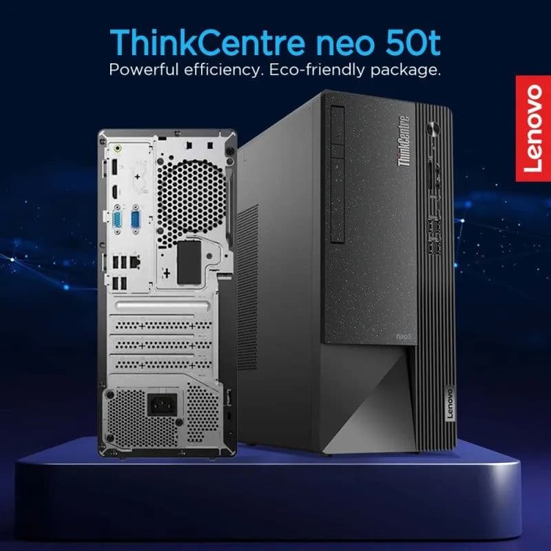 LENOVO ThinkCentre neo 50t Gen 4 Desktop Combo Intel Core i5-13400 | 8GB DDR4 RAM; 512GB SSD | Integrated Intel UHD Graphics 730