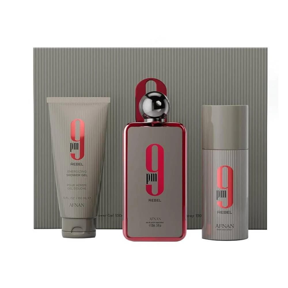 Afnan 9PM Rebel Gift Set for Men