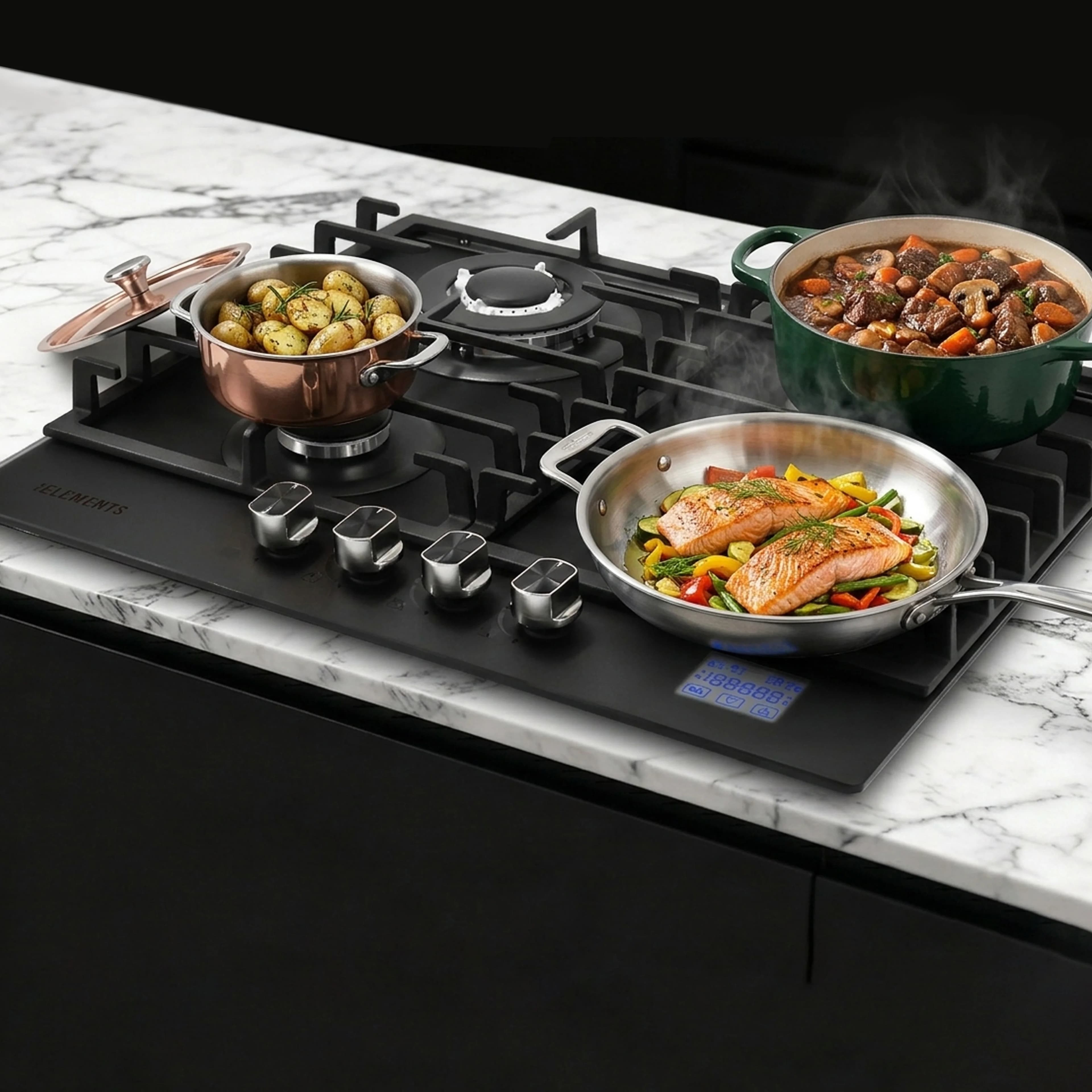 KB ELEMENTS Built-In Gas Cooktop 60cm (KB-00029)