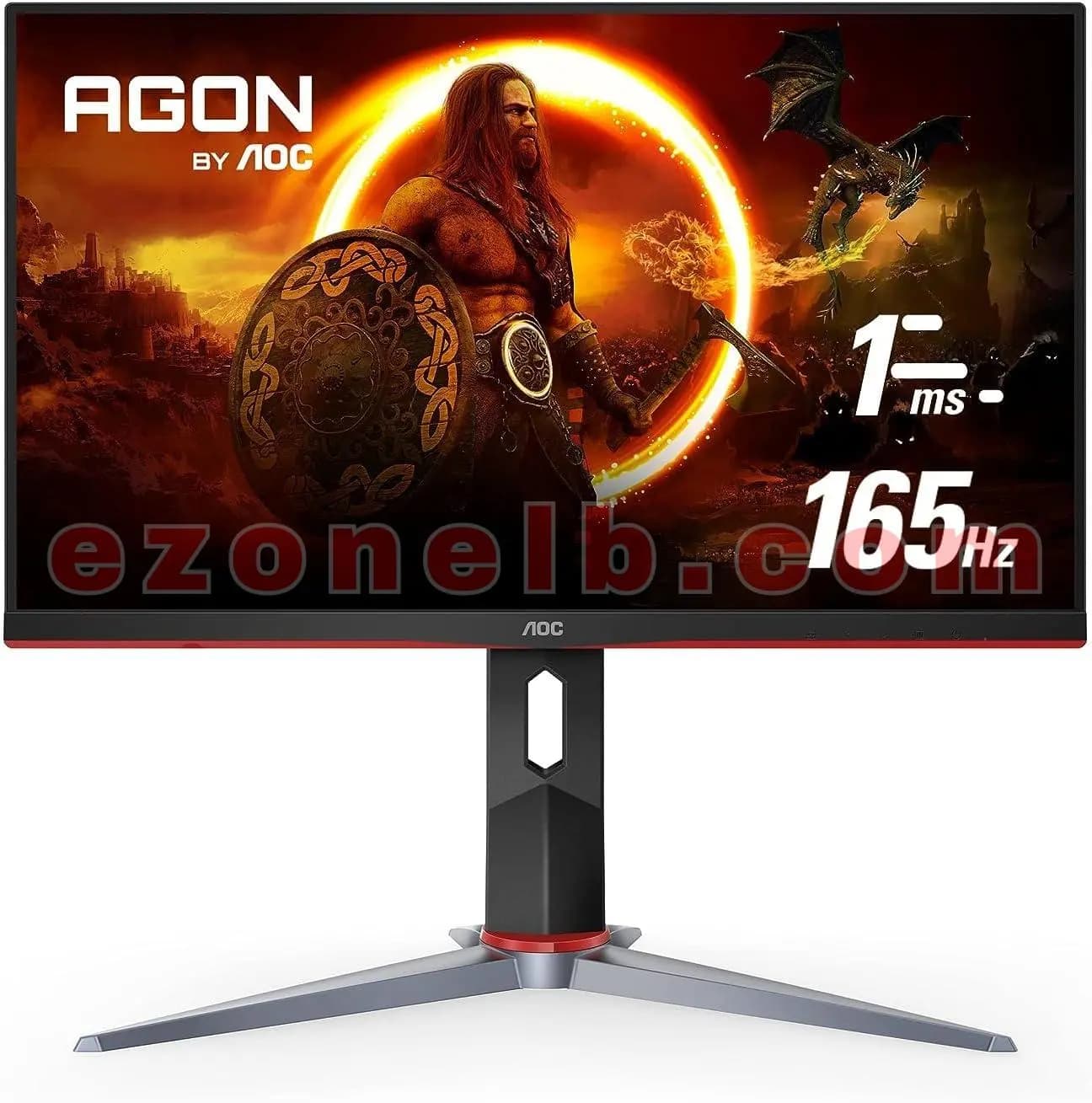 AOC Gaming 27G2SP 27” Frameless Gaming Monitor, FHD 1920×1080, 165Hz 1ms, Adaptive-Sync, Low Input Lag, VESA, Height...
