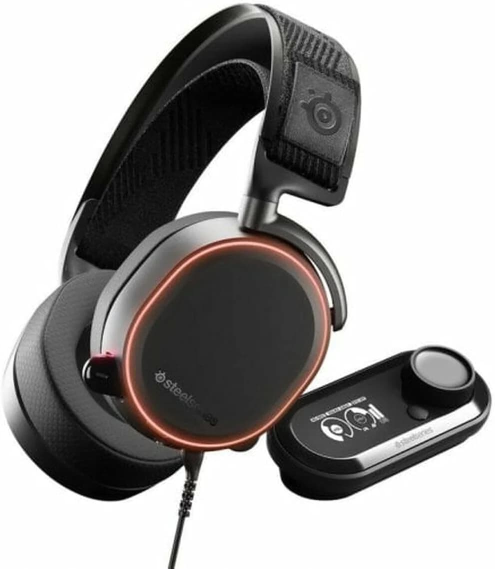 SteelSeries Arctis Pro Wired Gaming headset + GameDAC (Black) (HM-ZGMCB7)