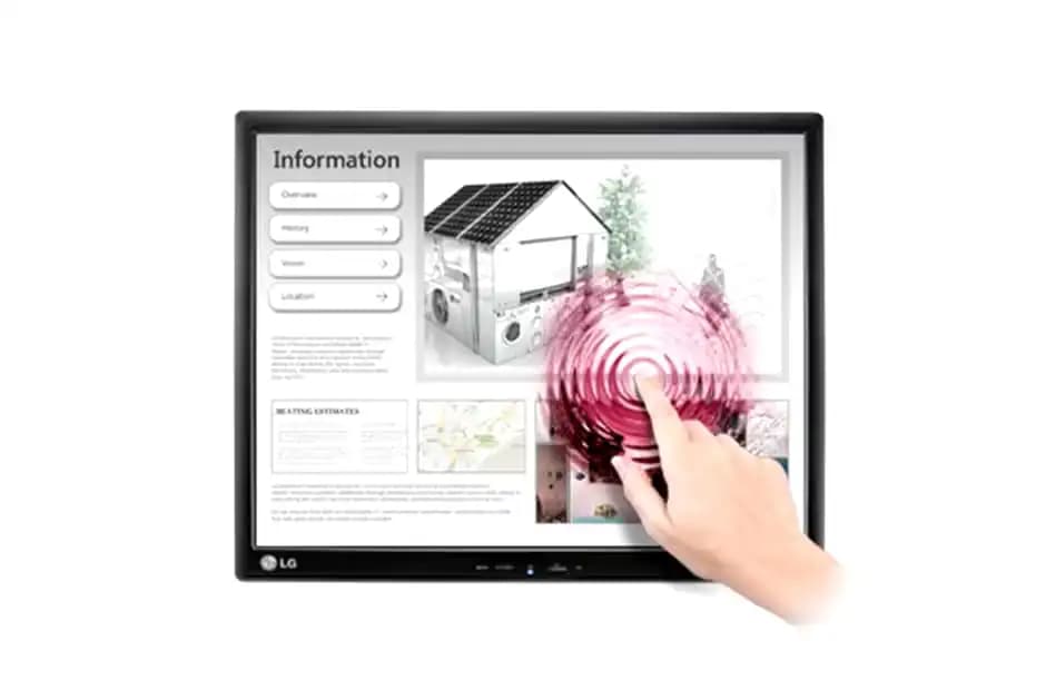 LG 19MB15T 19″ TOUCHSCREEN MONITOR 19MB15T