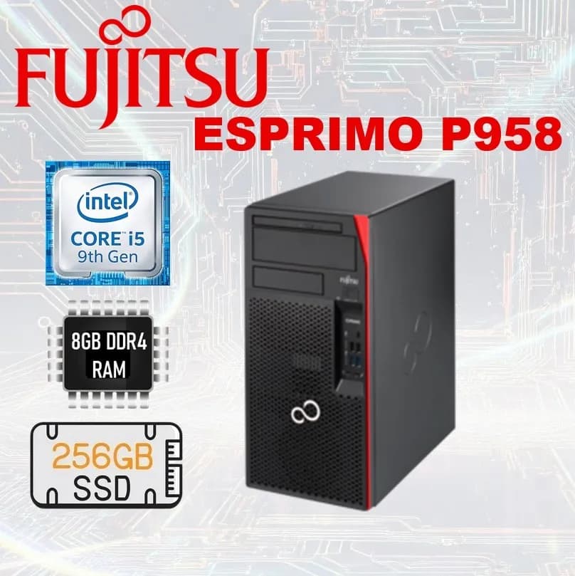 FUJITSU Desktop ESPRIMO P958: Intel Core i5-9500
