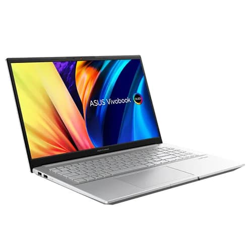 ASUS VIVOBOOK AMD R7-5800H 16GB RAM 1TBSSD RTX 3050 15.6″OLED DOS SILVER