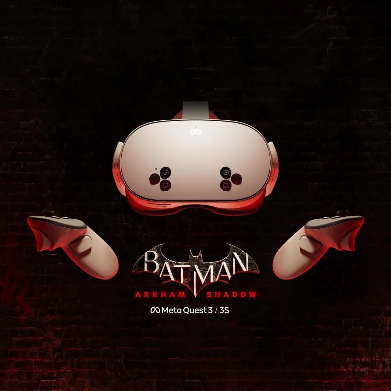 Meta Quest 3S 256GB — Get Batman: Arkham Shadow — All-In-One Headset; Touch Plus Controllers