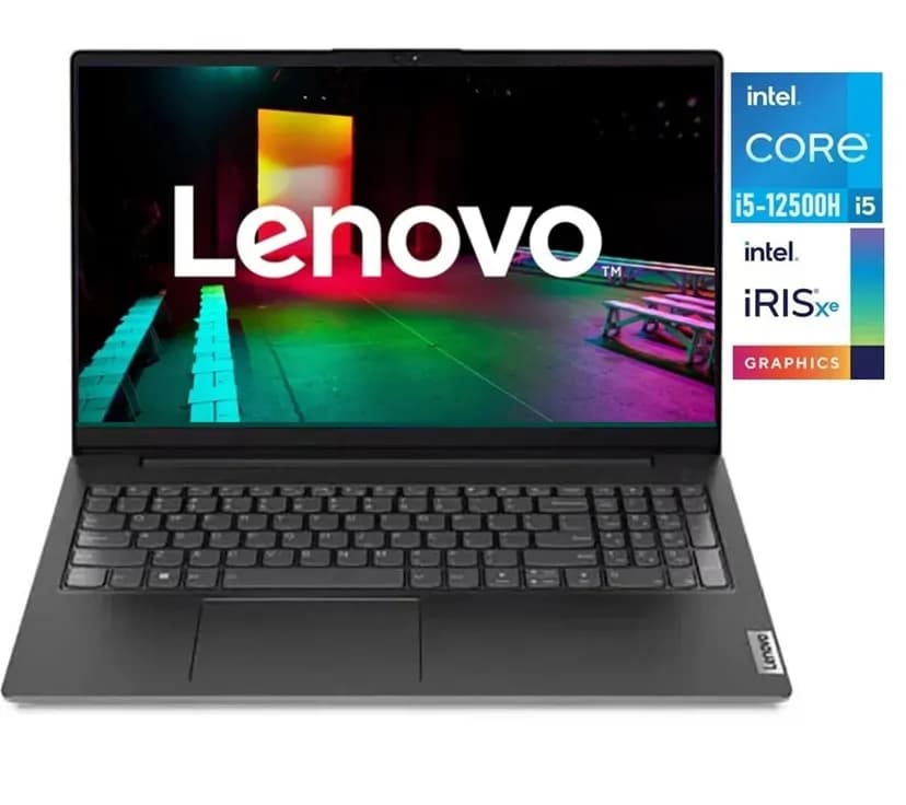 LENOVO V15 G4 IAH Business Laptop, 15.6″ FHD Display, Intel Core i5-12500H Processor, 8GB RAM DDR4, 512GB SSD, Webcam