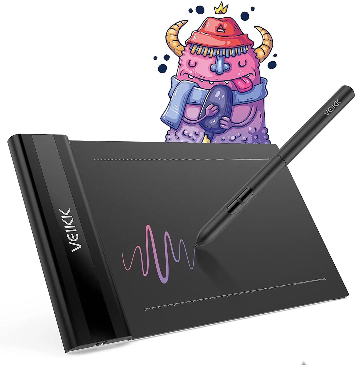 VEIKK Creator Pop S640 DRAWING TABLET 6″