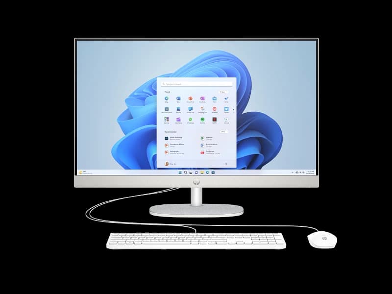 HP AIO 27‑CR1001l-27" FHD Touch All-in-One PC-ULTRA 7 155U-16GB Ram-512GB NVMe-Intel Iris Xe