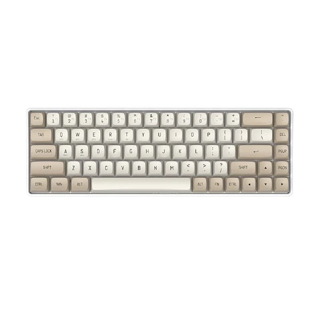 DarkFlash GD68 Mechanical keyboard - Milky & Brown | GD68
