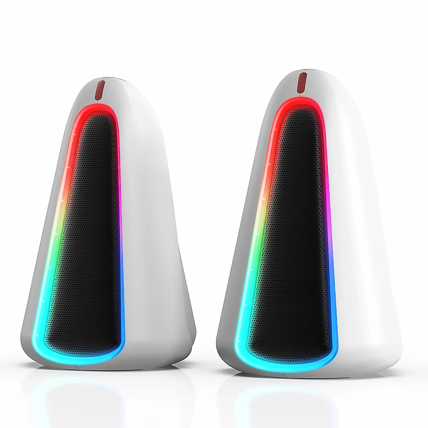 MONKA ZILLA SG-500 Stereo Gaming Speaker | 3W ร 2 Power | RGB Lighting | AUX & USB | In-Line Volume Control