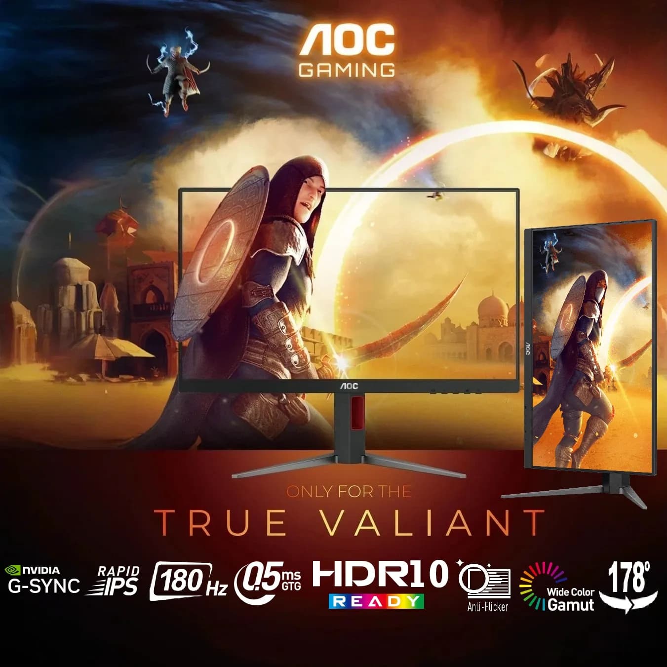 AOC 24G4 23.8″ IPS Gaming Monitor