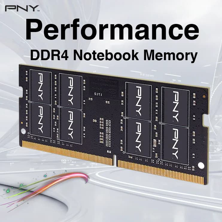 PNY Performance DDR4 3200MHz SODIMM Notebook Memory 16GB Single Channel , CL22 1.2V Low Power , High-Speed PC4-25600 RAM...