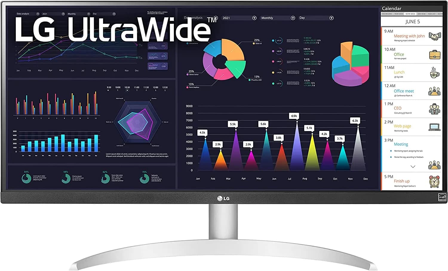 LG 29 INCH ULTRAWIDE FHD IPS 100HZ HDMI DP with USB Type-C